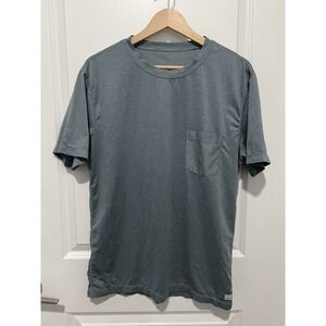 Vuori Mens Performance Pocket T Shirt Breathable Athletic Gym Estimated Sz Small